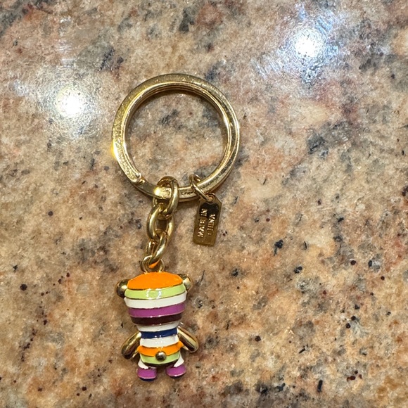 COACH Multicolor Bear Keychain - Picture 2 of 3